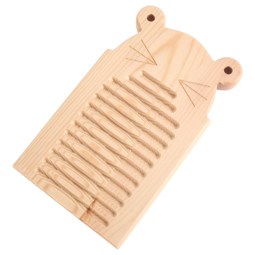 1Pc Laundry Scrubbing Board Non-skid Clothes Washin Board Home Wood Washboard: Default Title