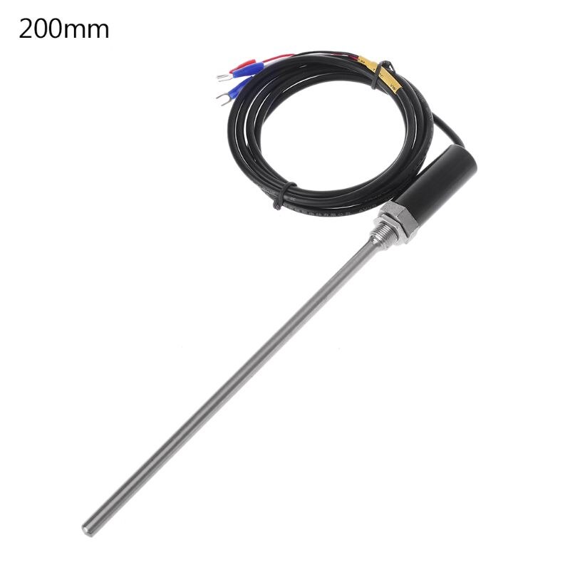 PT100 Stainless Steel Waterproof Temperature Probe Resistance Temp RTD Sensor A5YD