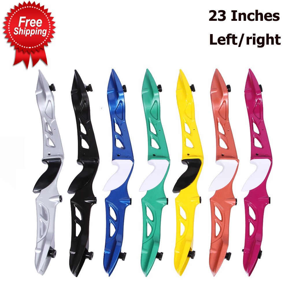 23 Inches Sanlida Beginner Recurve Bow Riser Magnesium Left/right Hand for Archery Practice Outdoor Sport