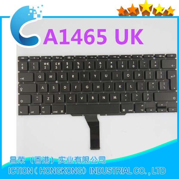 Merkki uk näppäimistö macbook air 11 "  a1370 a1465 uk näppäimistön vaihto