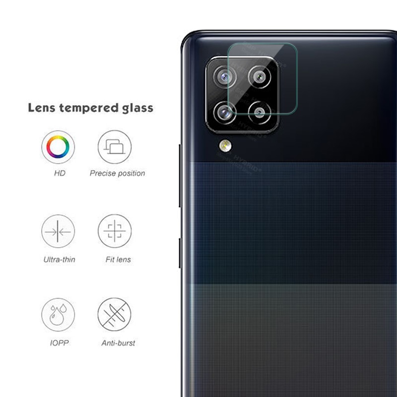 Protector de pantalla 3 en 1 para Samsung Galaxy A42, 5g, A41, A40, película de lente de cámara, cristal de seguridad, para Samsun, Samsug, A42, A, 42