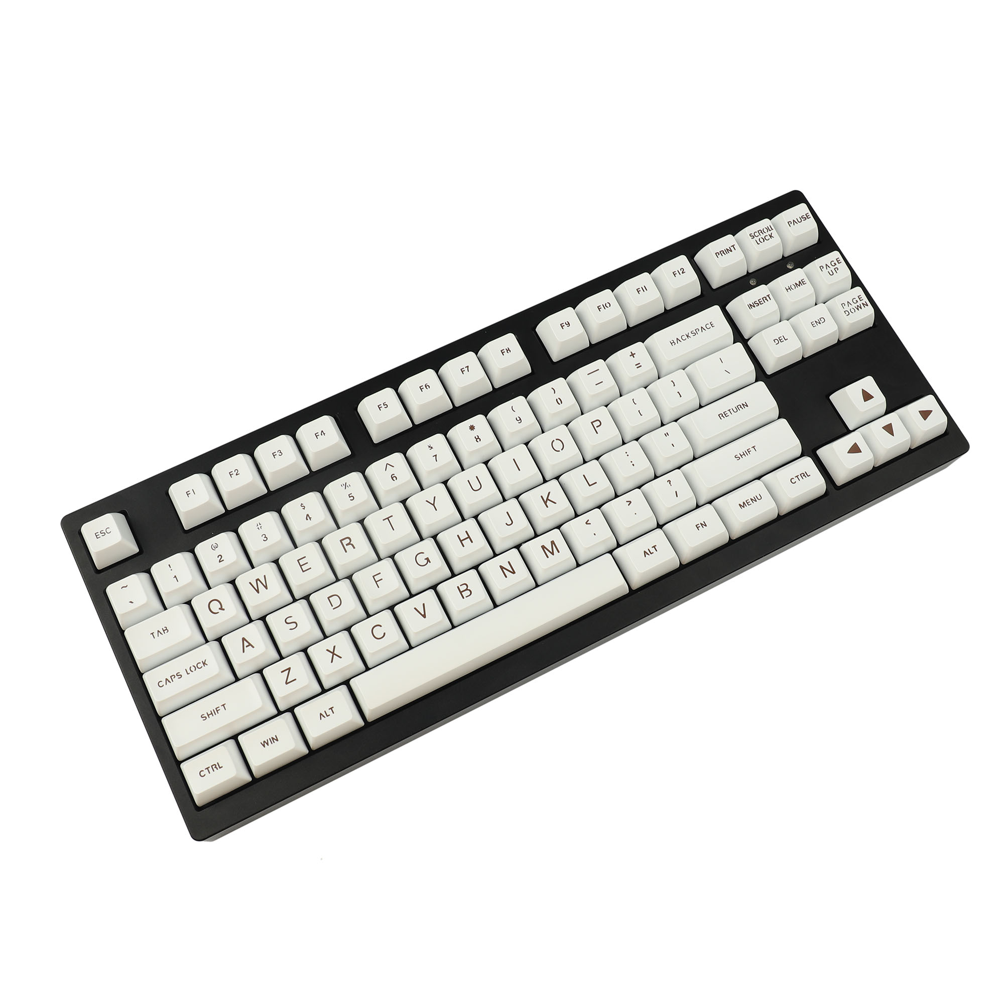 SA 112 Keycap Doppel Schuss Nicht Glanz Durch Dick ABS Ball bilden ANSI ISO Standard-qwerty-tastensatz Für MX Mechanische Tastatur 61 87 TKL 104 Laptop