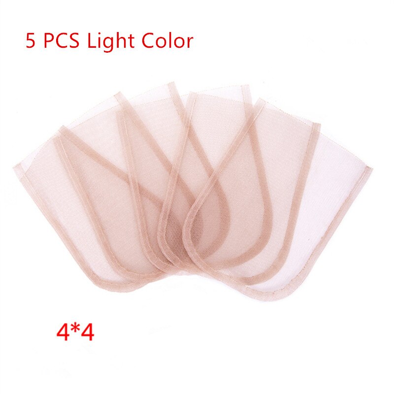 5 Pcs/Set Ventilating Needle For Making Lace Frontal Golden DIY Lace Wig Needles With Copper Handle