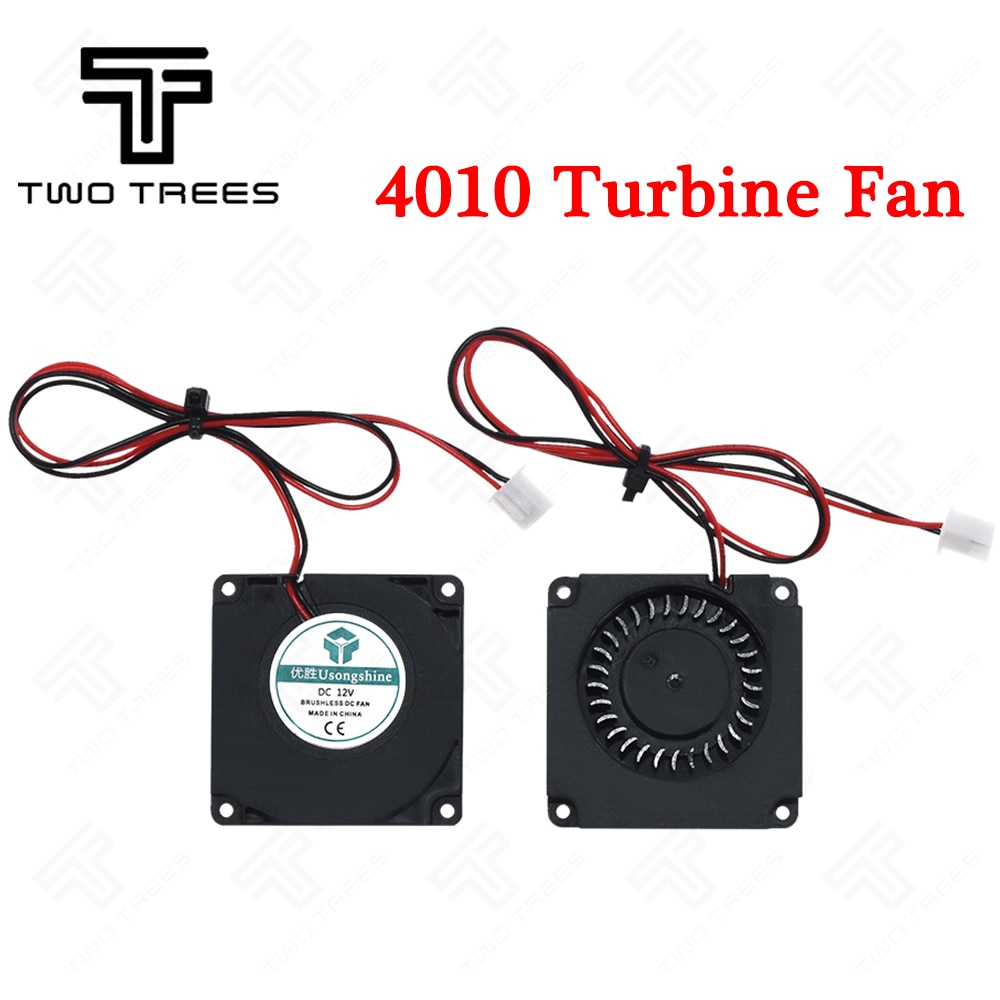 3d printer turbine blæser 5v 12v 24v 40mm * 10mm 4010 dc turbo ventilator 5v leje blæser radiale køleventilatorer til creality cr -10 kit