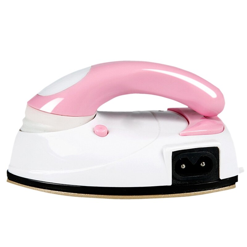 Portable Foldable Electric Garment Iron Clothes Travelling Teflon Baseplate Handheld Dry Ironing 100-240V Us Plug