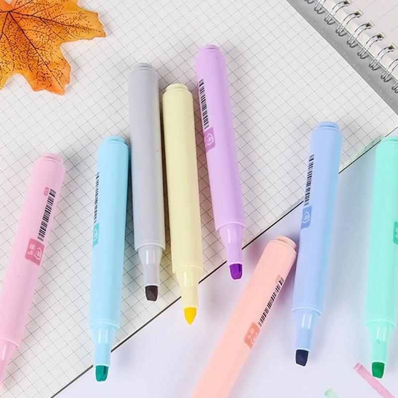 4 Teile/satz Fluoreszierende Stift Textmarker Bleistift Süssigkeit Farbe Zeichnung Marker Schule Bürobedarf Schreibwaren Textmarker Marker Stift