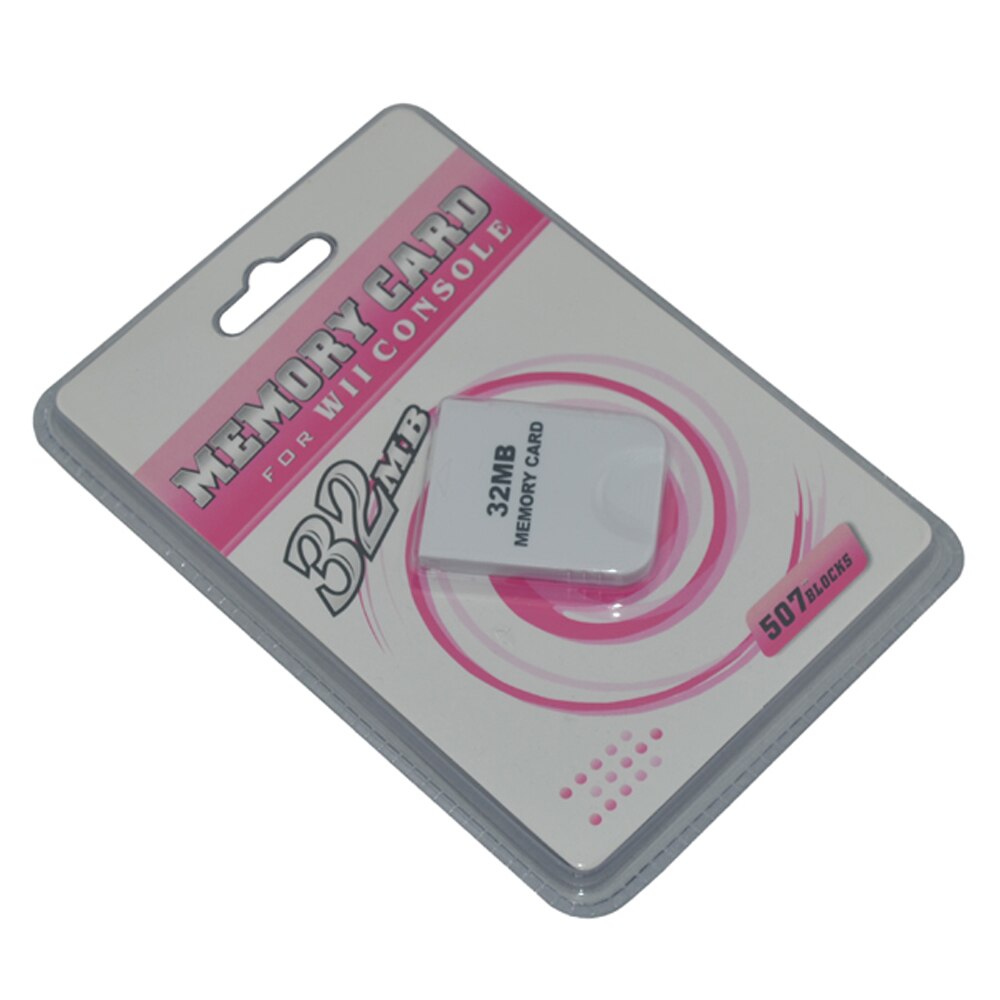 xunbeifang for Wii 32MB Memory Storage Card Saver For Wii For GameCube For N-GC Xmas