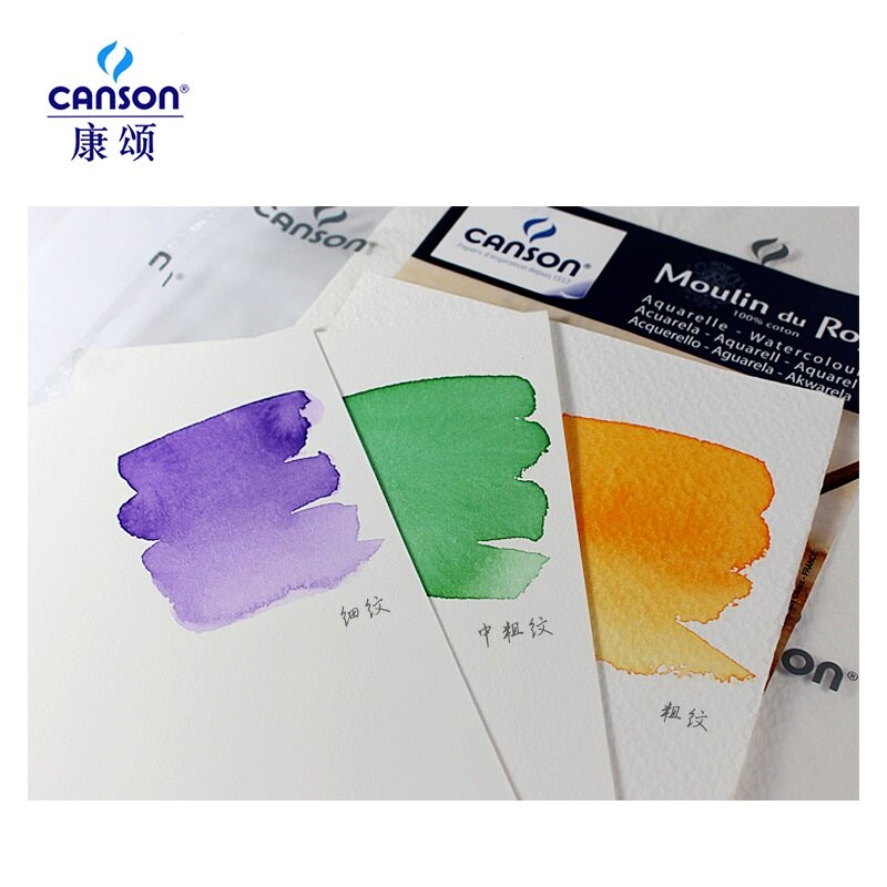 Canson – carnet de croquis en aquarelle, carte postale 16K, 300g, papier de dessin pour croquis d'art