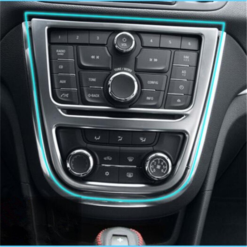 Cadre de décoration de tableau de bord central de climatisation de sortie d&#39;air, 2 pièces, pour Buick Encore OPEL VAUXHALL MOKKA –