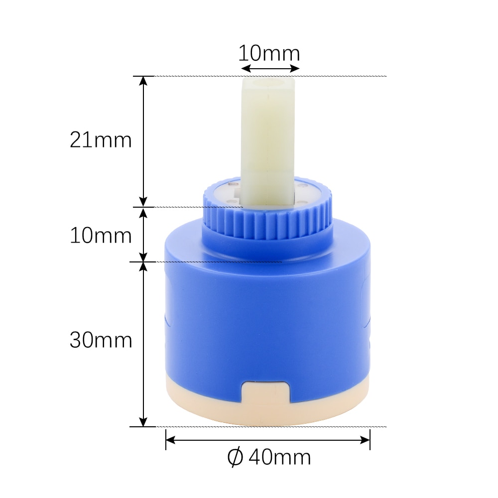 2PCS Faucet Accessories Watersaving Replacement Ceramic Spool Cartridge Kitchen Bathroom Faucet Replace Part