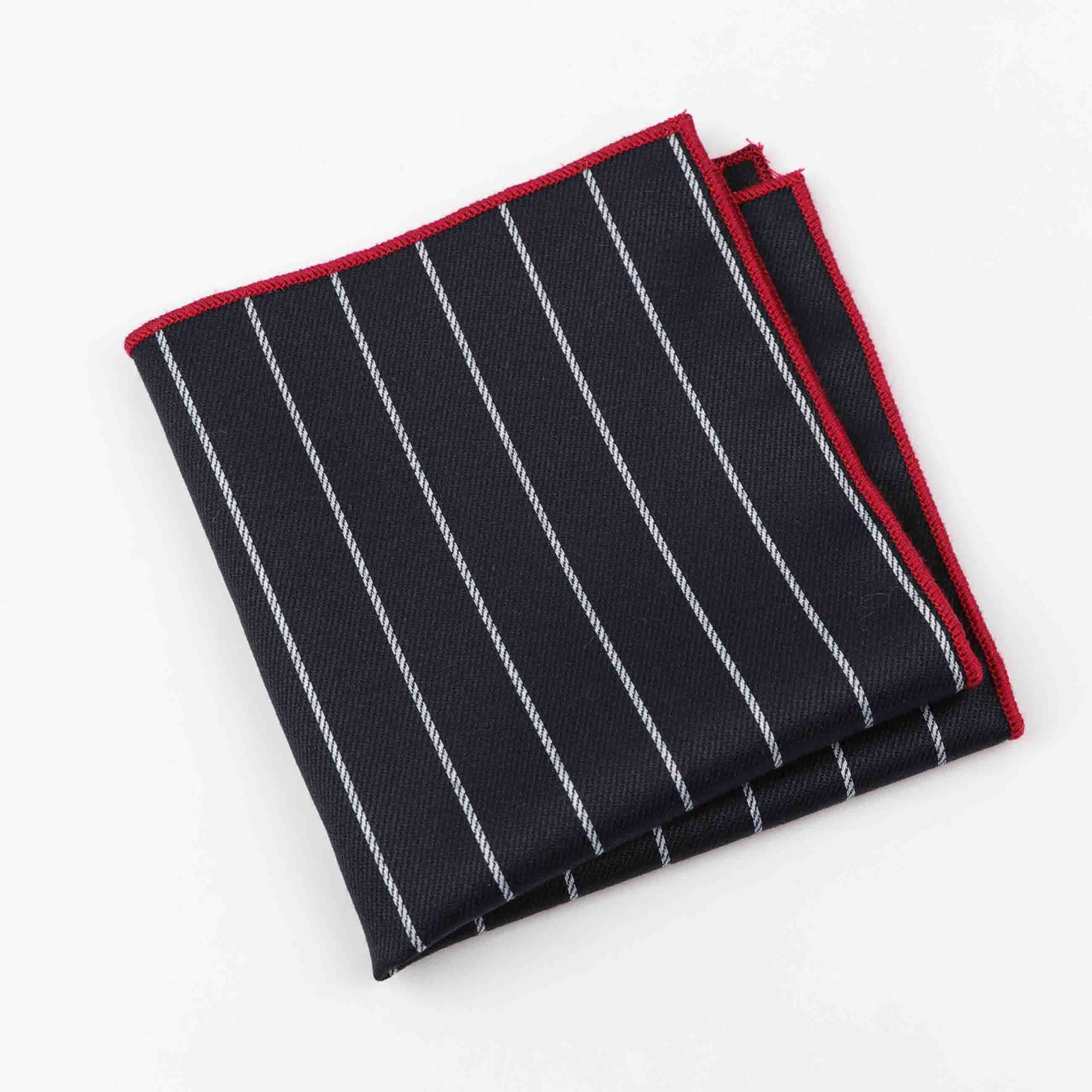 Lommetørklæde tørklæder vintage stof af forretningsdrag hankies mænds lomme firkantede lommetørklæder uld bomuld 25*25cm: 4