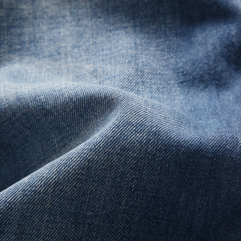 hommes noir bleu Jeans décontracté Slim Stretch Jeans classique Denim pantalon grande taille 28-40