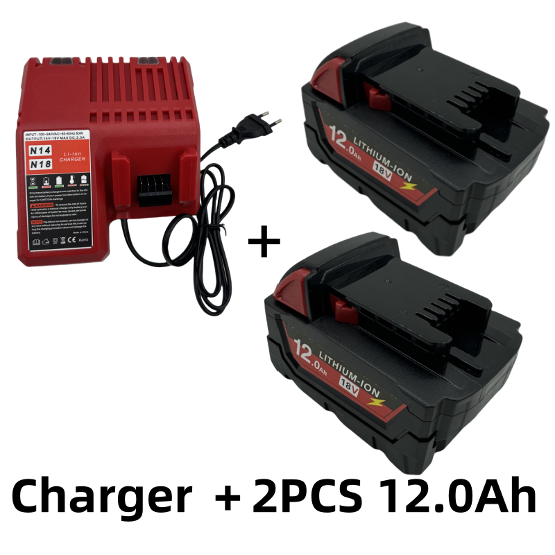 9Ah 12Ah pour Milwaukee M18 18V 18650 batterie de remplacement au Lithium pour Milwaukee 48-11-1860 48-11-1850 48-11-1840 batterie d'outil