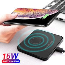 ANKNDO Qi Wireless Charger Type C 7.5W 10W 15W Wireless Charging Pad Fast Charge for iPhone Samsung Smart Phone Charger Device