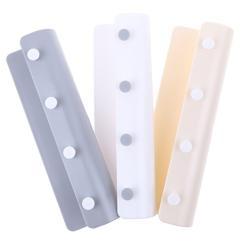 3Colors Self Adhesive Wall Hooks Key Holder Stick on Wall Door Letter Mail Box Hanger
