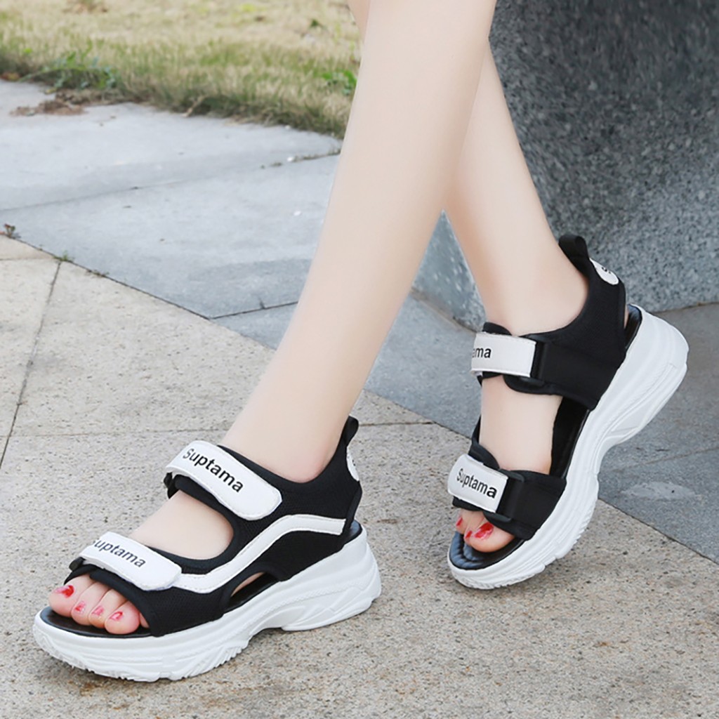 Women Sandals Platform Shoes Sports Sandals Women Flat Shoes Summer Beach Ladies Shoes Sandals