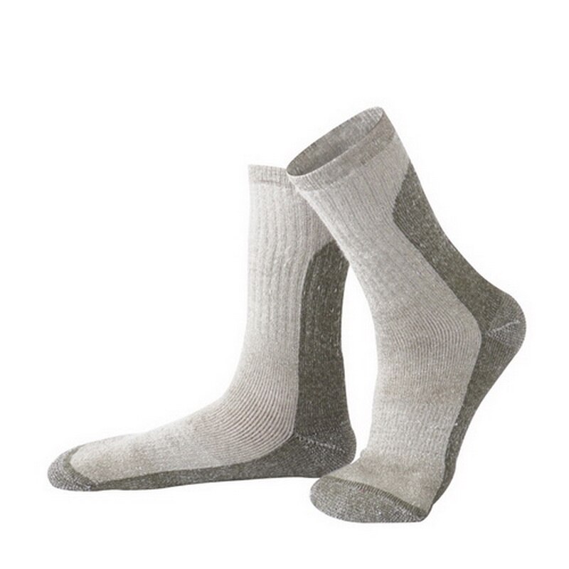 Épais laine mérinos thermique chaussettes de Ski hommes femmes maintien des pieds au hiver en plein air thermochaussettes escalade Camping randonnée chaussettes de sport: COLOR 2 / L