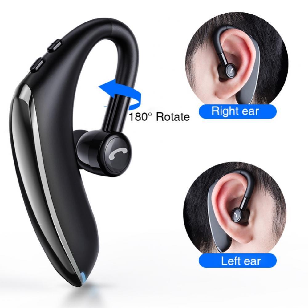 F900 tragbare bluetooth-business-headsets, 5.0 mini-auto-headsets mit sprachsteuerung (mono-funk) für mobiltelefonanrufe und sport-headsets