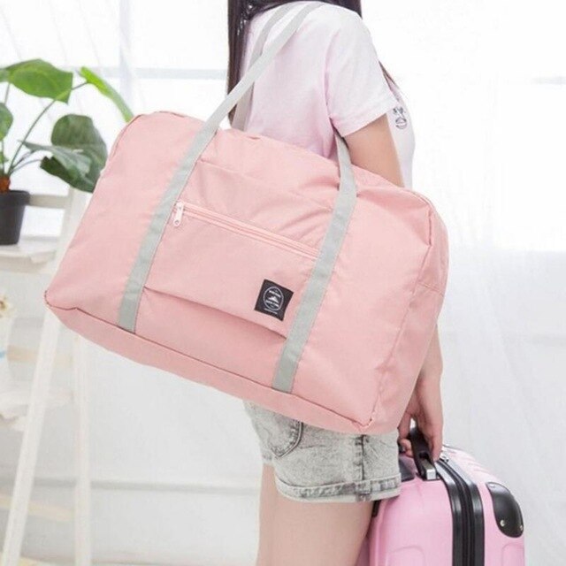 Neue Falten Reisetaschen Hand Gepäck Für Männer Und Frauen Duffle Tasche Tragbare Gepäck Lagerung Kleidung Taschen: 2