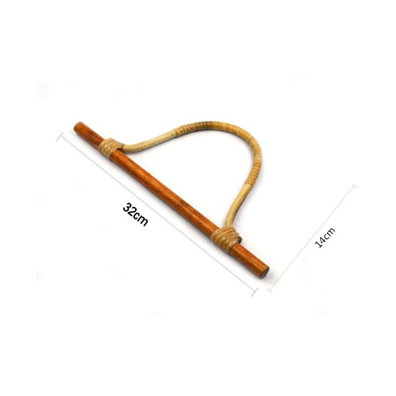 Manici in Legno per La Produzione di Borsa Della Borsa di Legno solido Maniglie per La Riparazione Borsa A Mano