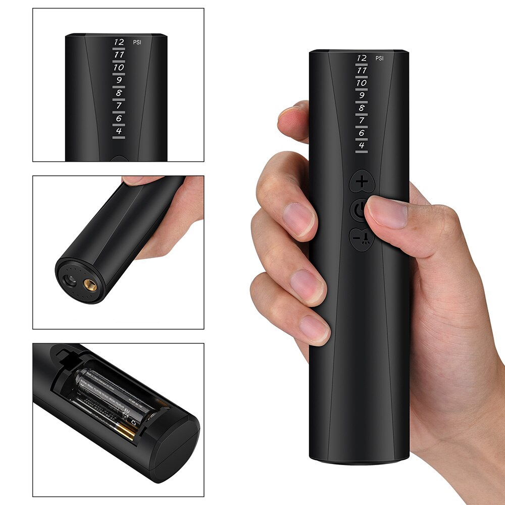 AP1-S Rechargeable Bicycle Pump Electric Inflator Waterproof Protable Cycling Ball Air Electric Bike Pump With Flashlight