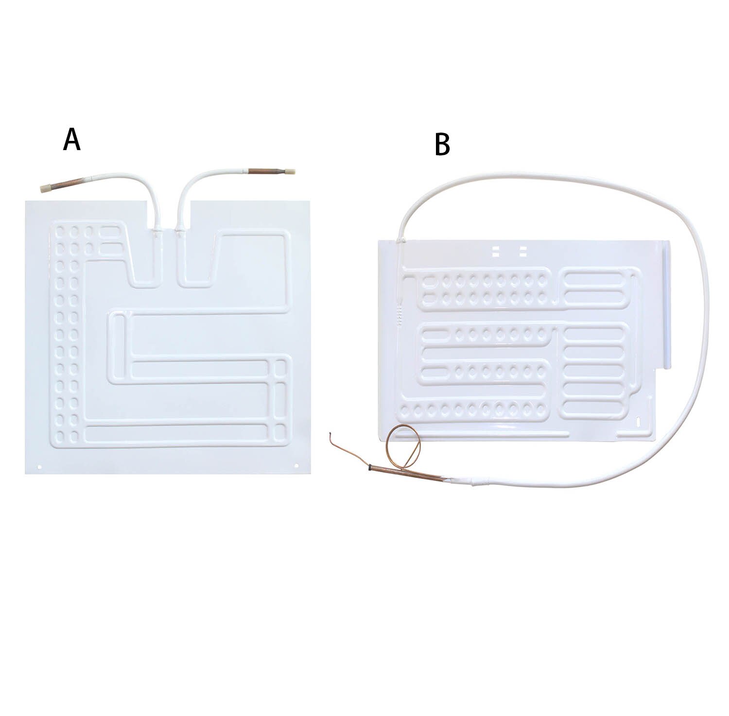 evaporator flat plate evaporator freezer cool plate with capillary aluminum Refrigerator