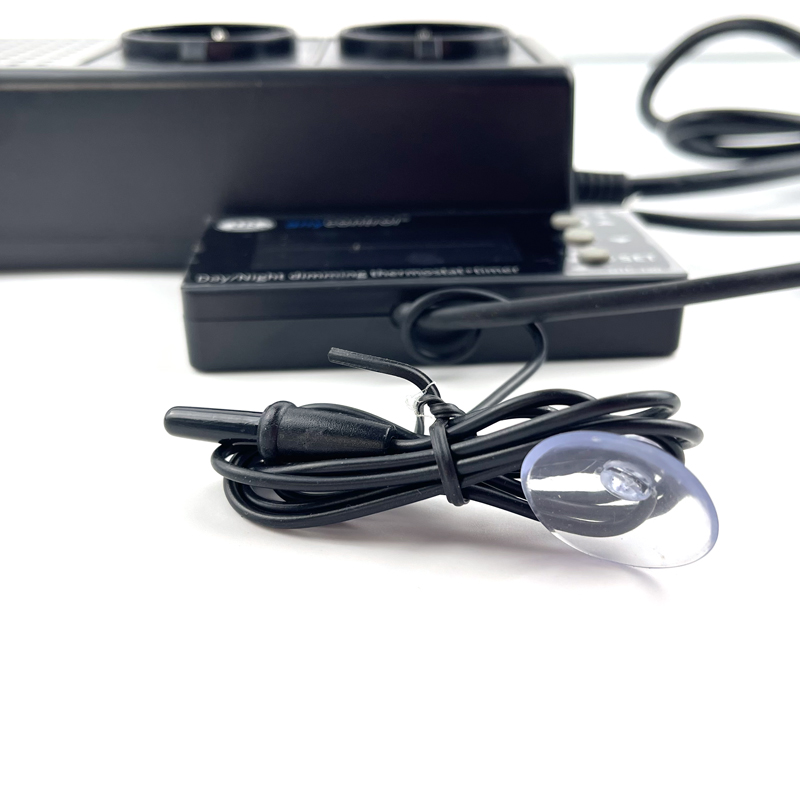 Day/Night Dimming Thermostat With Timer LCD Display EU/US/UK Plug For Aquatic And Reptile Aquarium And Terrarium