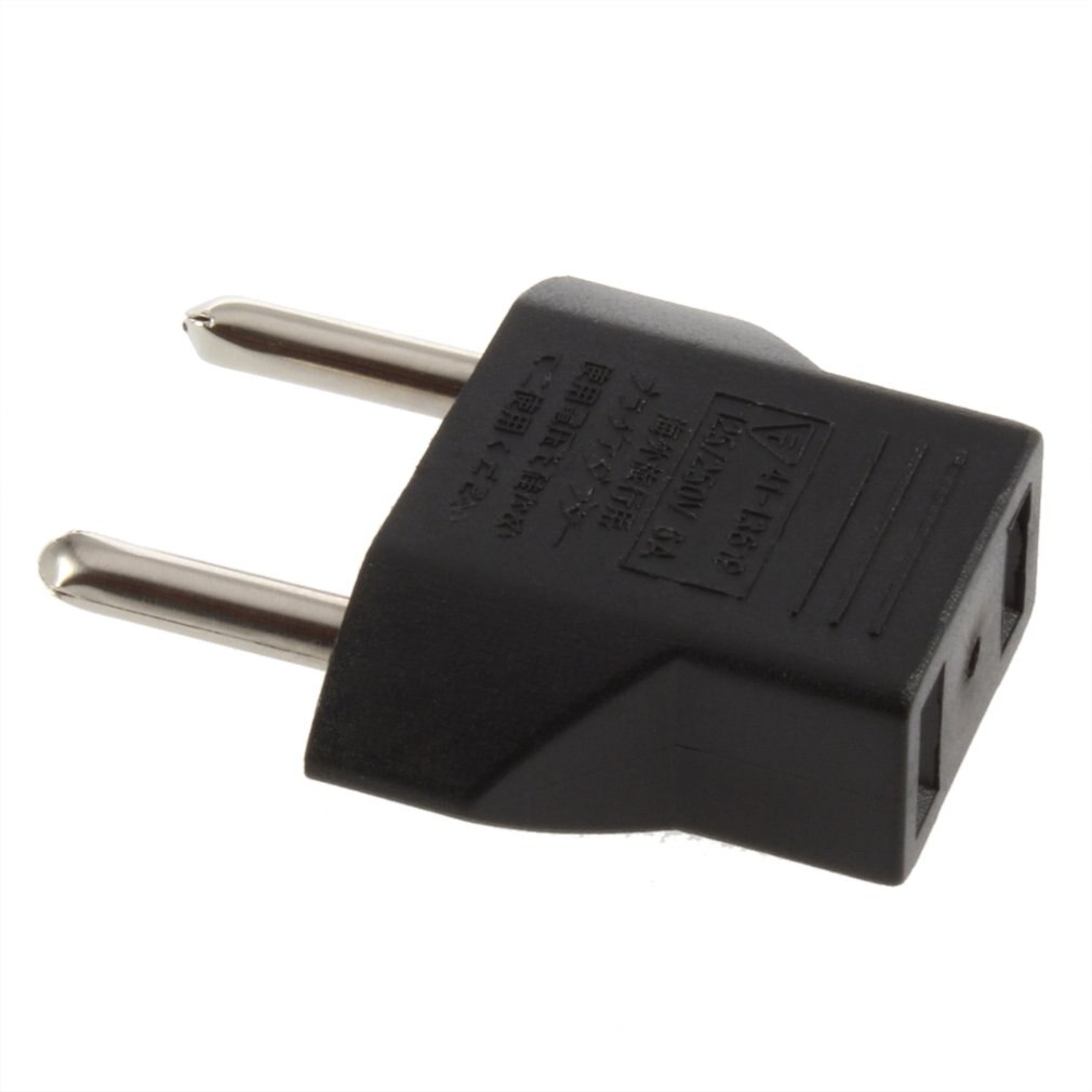 Universal Eu Au Us Adapter Plug 2 Flat Pin To Eu 2 Grandado