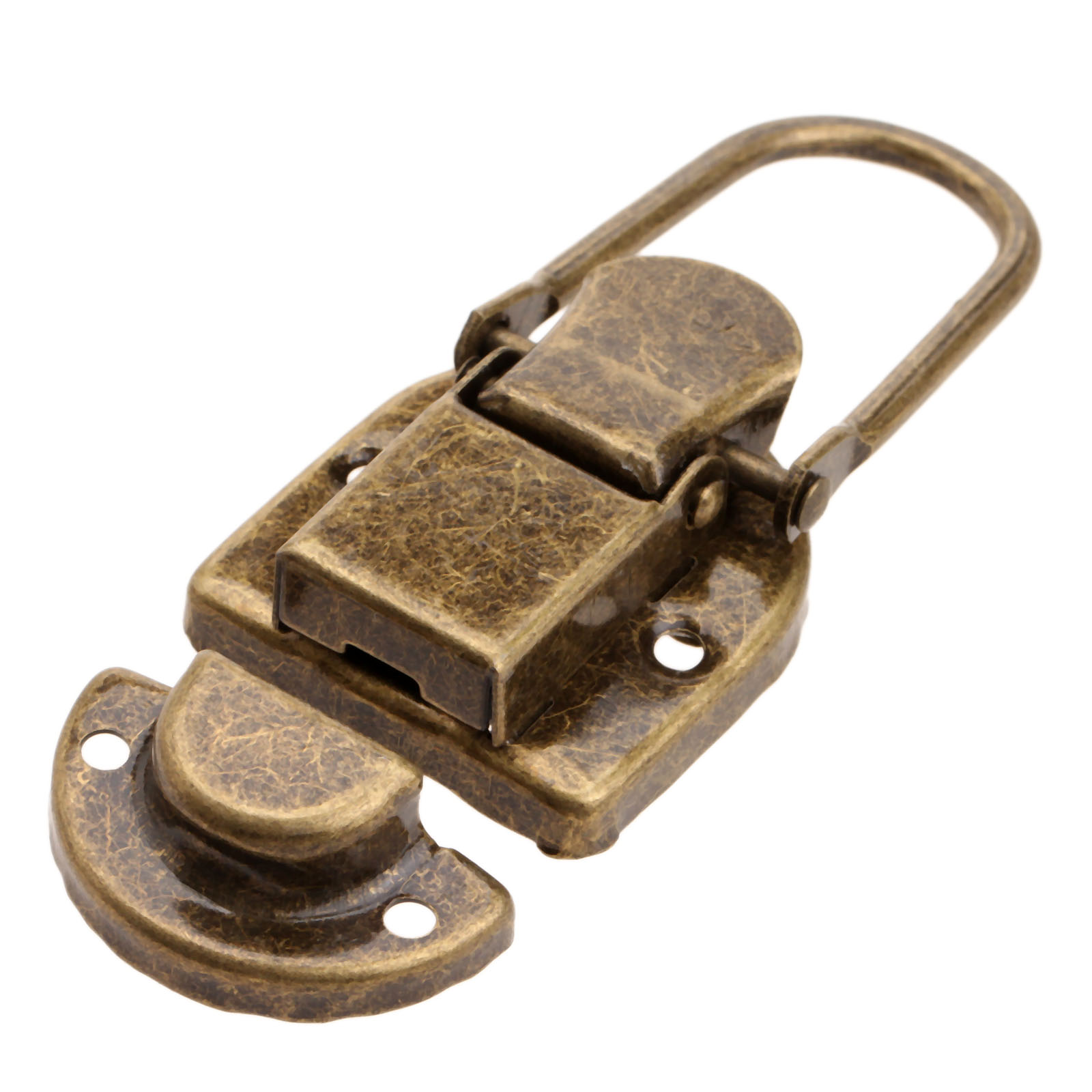 1pc 60*34mm Iron Box Latch Hasps Wine Wooden Box Case Toggle Latch Suitcase Hasp Hardware Tools