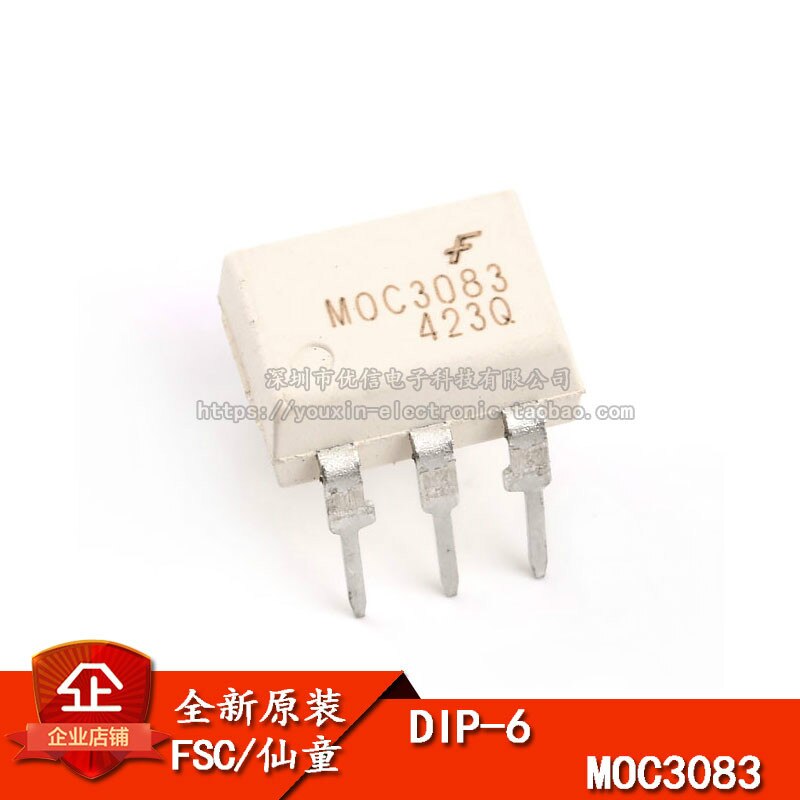 FSC MOC3041M Fairchild optocoupler bidirectional thyristor driver DIP-6 MOC3020M 3022M 3023 3052SR2M 3061 3062M 3081M 3083 SOP-6: MOC3083M DIP-6