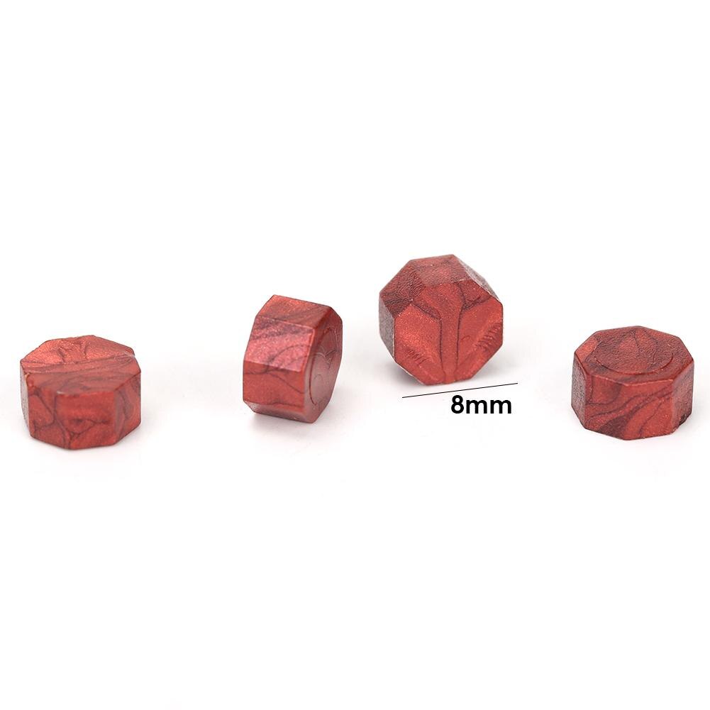 Cire à sceller Vintage en octogone perles | 60/100 pièces, perles rétro pour lettres personnelles, estampillage de douanes, accessoires décoratifs: L