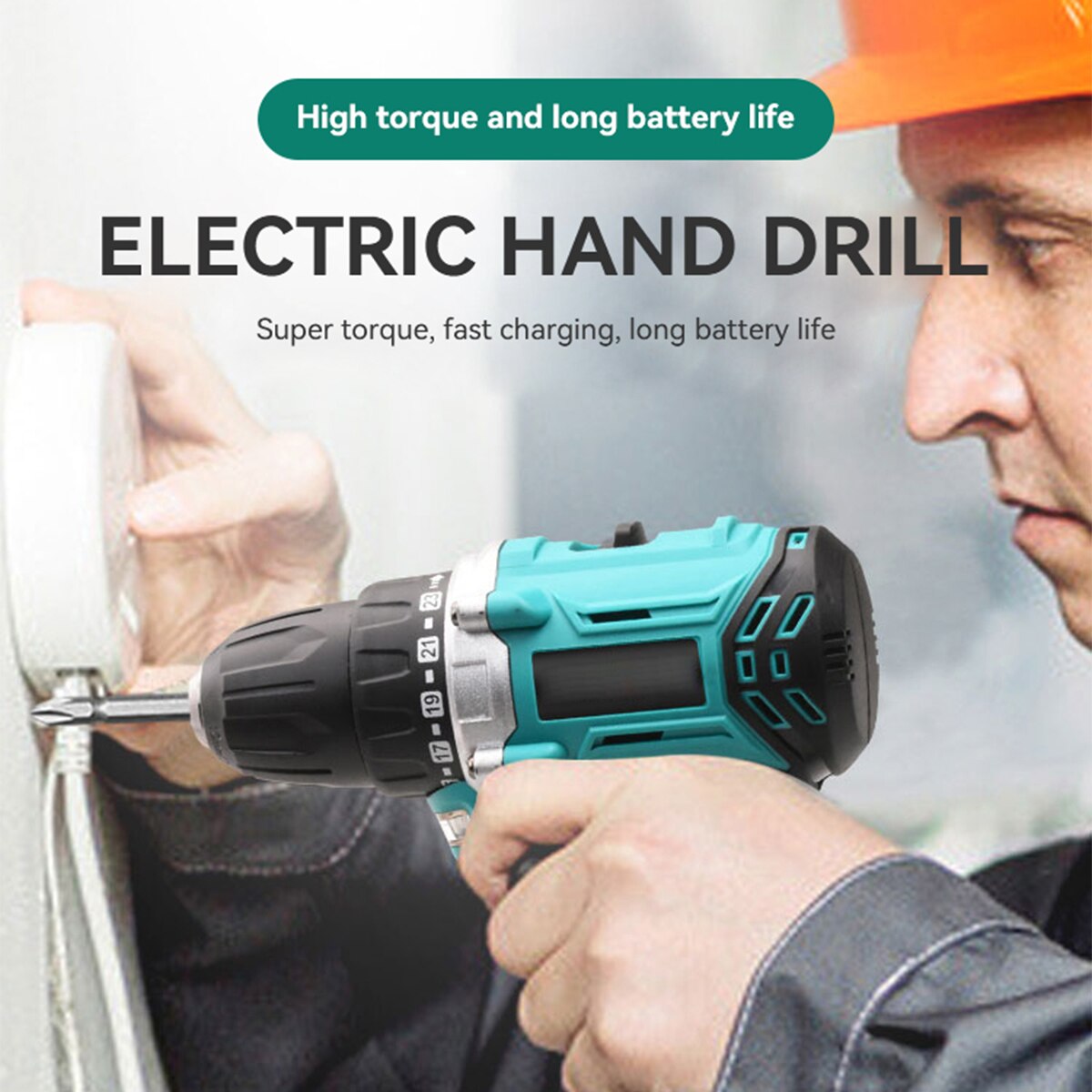 Magnitt-Mini destornillador eléctrico inalámbrico, taladro con batería de iones de litio, herramientas eléctricas para el hogar, 18V