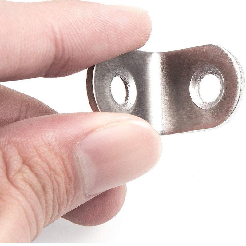 Steel Shaped L Corner Bracket Shelf Support Metal Tool Proofread Angle For Furniture Right D6J8