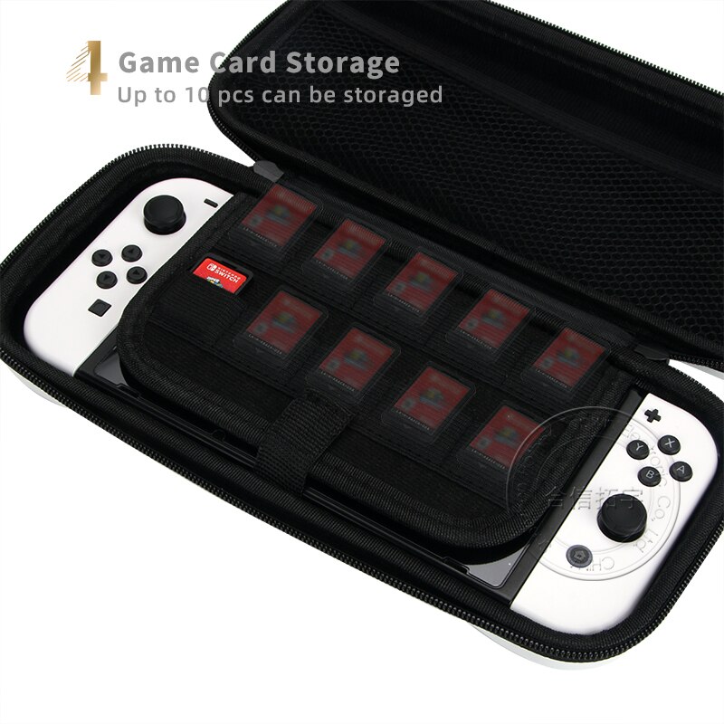 Hothink 1 stück reise-tragetasche aus eva-hartschale für nintendo schalten oled-Ausführung, aufbewahrungstasche für  ns 7- zoll-bildschirmversion