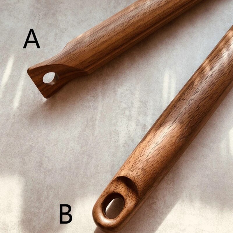 Natural Walnut Rolling Pin for Dough Wooden Roller Pastry Roll Kitchen Accessories Cake Pizza Tools