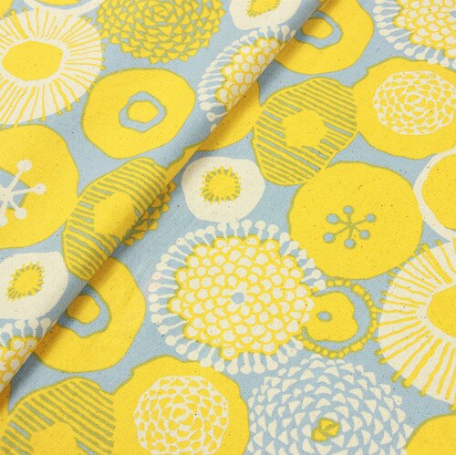 110 x 45cm paksu puuvillakangas by yard nordic flora print kangas tee itse tehty ompelu tilkkutäkki materiaali tarvikkeet kodintekstiilit: Puuvillakangas 2