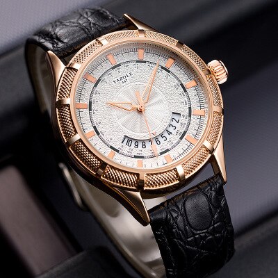 YAZOLE 447 neue herren uhr kalender quarz uhr nicht-mechanische uhr Export uhr: A01