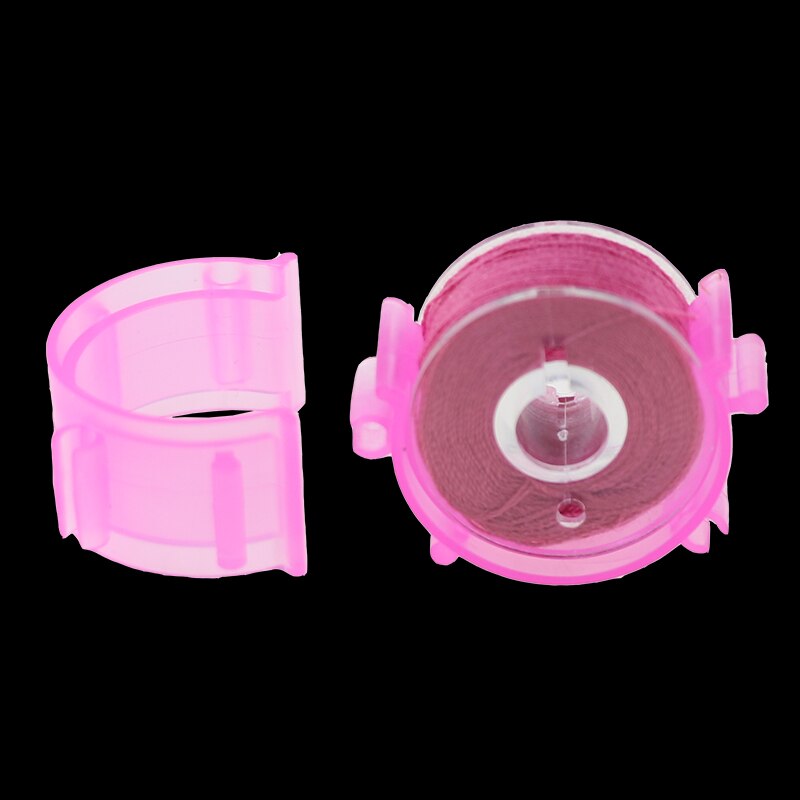 10PCS Bobbin clip colorful half moon clip plastic bobbin clip to prevent thread from falling off