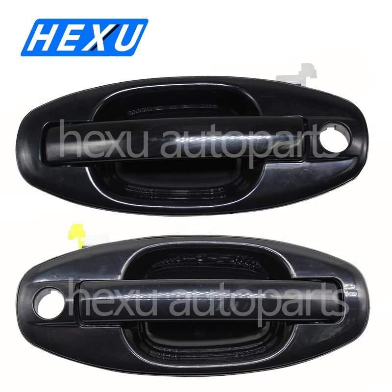 Bak vänster/höger dörrhandtag för hyundai santa  fe 2001-2006 82650-26000 82660-26000 83650-26000 83660-26000: Fram 2 st