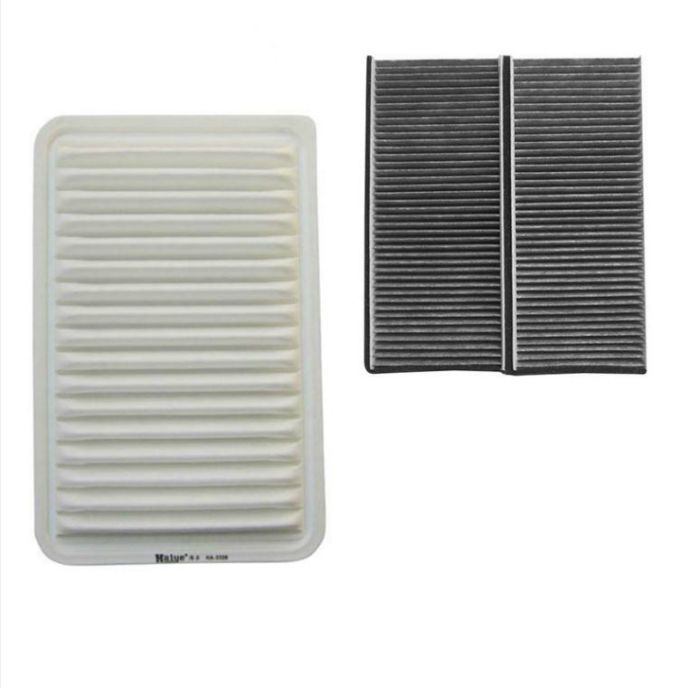 Set Filters Voor Mazda 2 1.5 1.6 Air + Olie + Cabin Air + Benzine Filter ZJ01-13-Z40 DG81V3101 5M51-9155-AA LFY1-14-302: YELLOW
