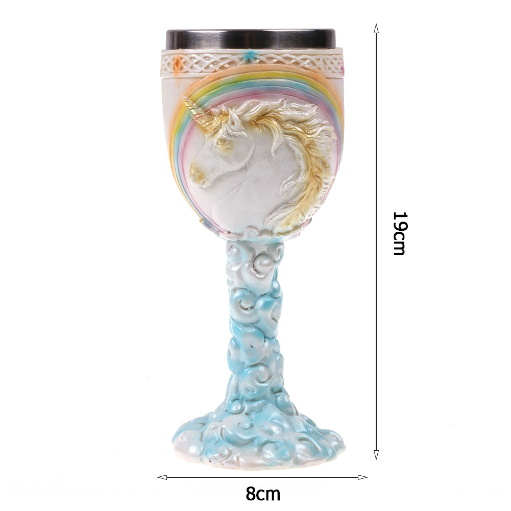 Hars Rvs Creatieve Eenhoorn Wijn Cup Bar Drinkware Cup Party Voor Vriend
