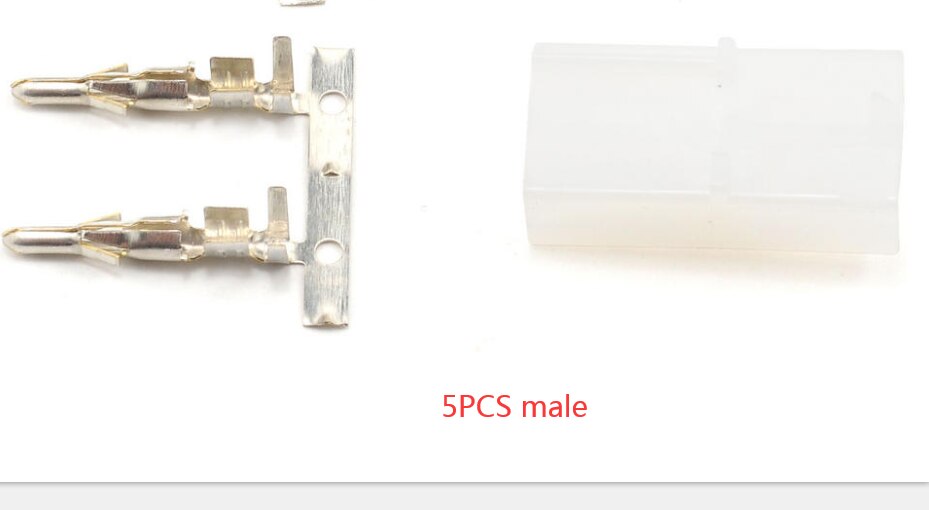 5/10 Pairs Compatible Tamiya Large Battery Male Female Plug Set Big Tamiya Style Nickle Pin Connector Plugs Unwired for RC Hobby: 5 Male
