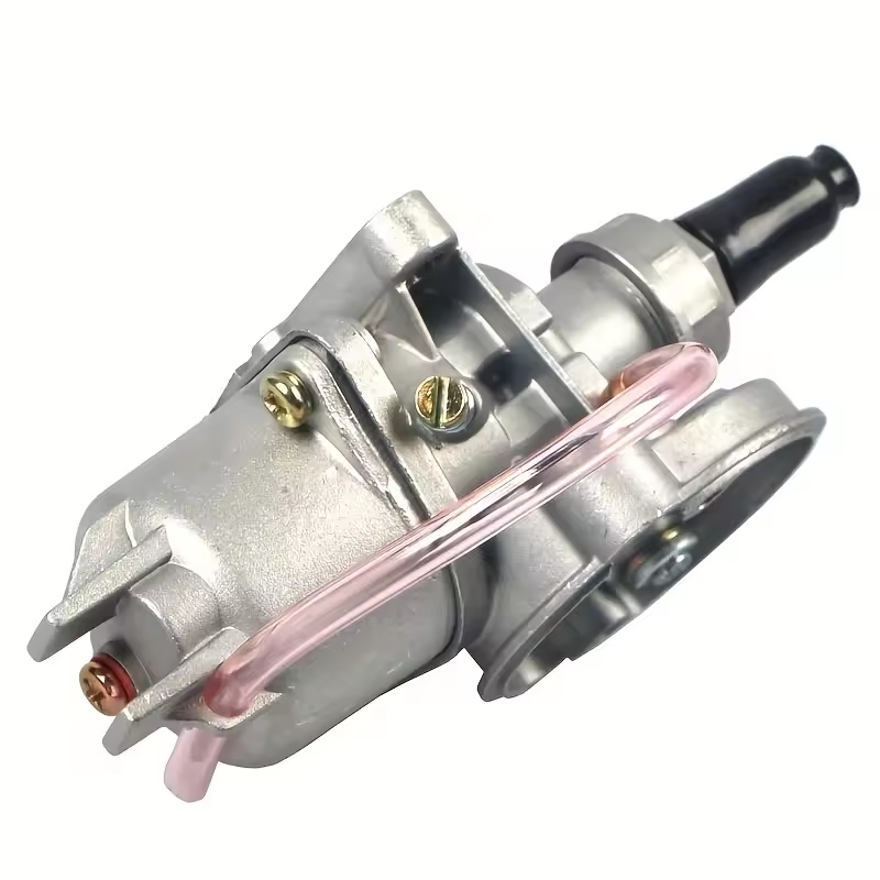 13 mm 2-takt carburateur voor 49cc luchtgekoelde mini pocket ATV quad, crossmotor, scooter - hoogwaardige vervangende carb met A