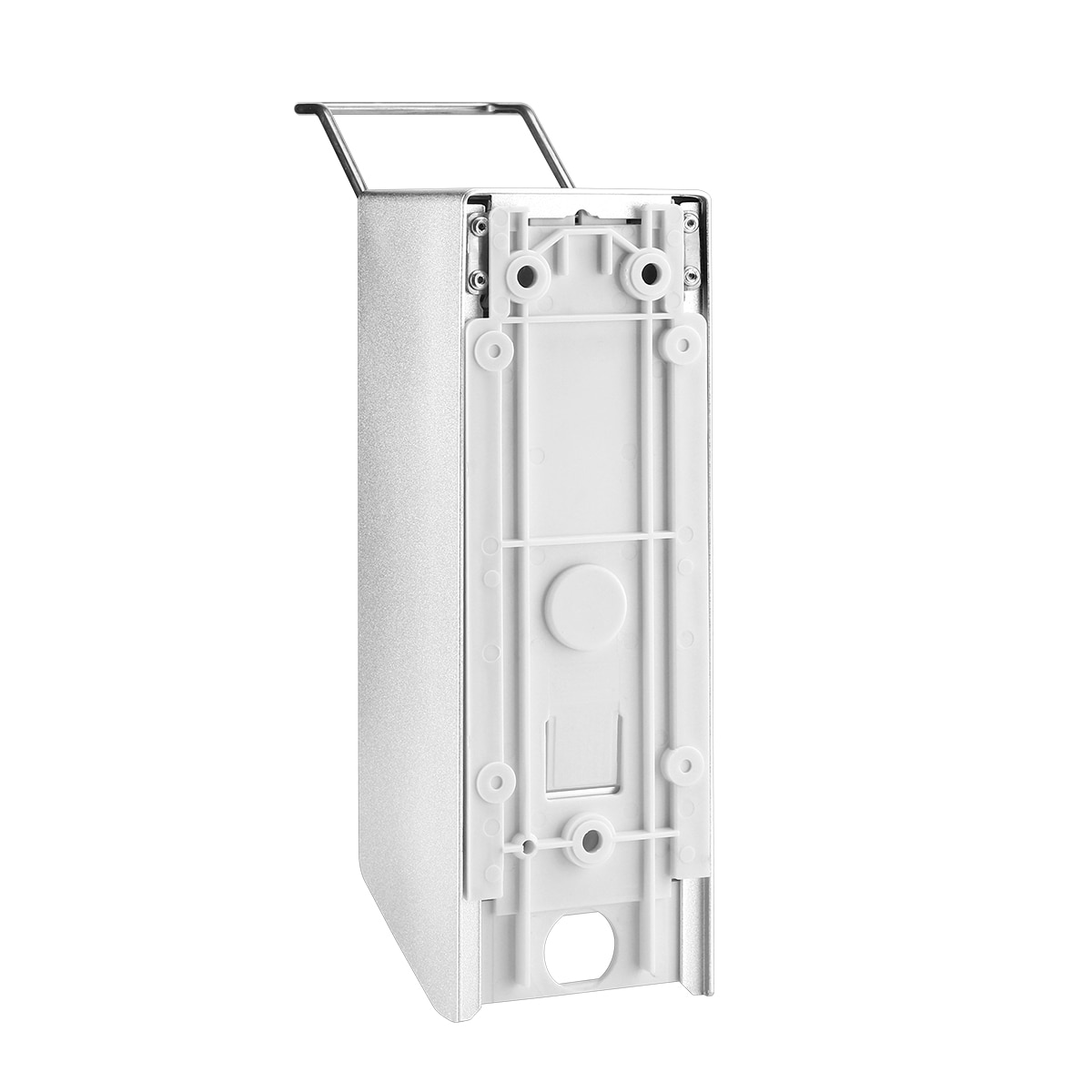 500ML / 17OZ Aluminium Alloy Elbow Sope Dispenser Wall-Mount Soap Lotion Pump Manual Type Elbow Sanitizer Dispenser