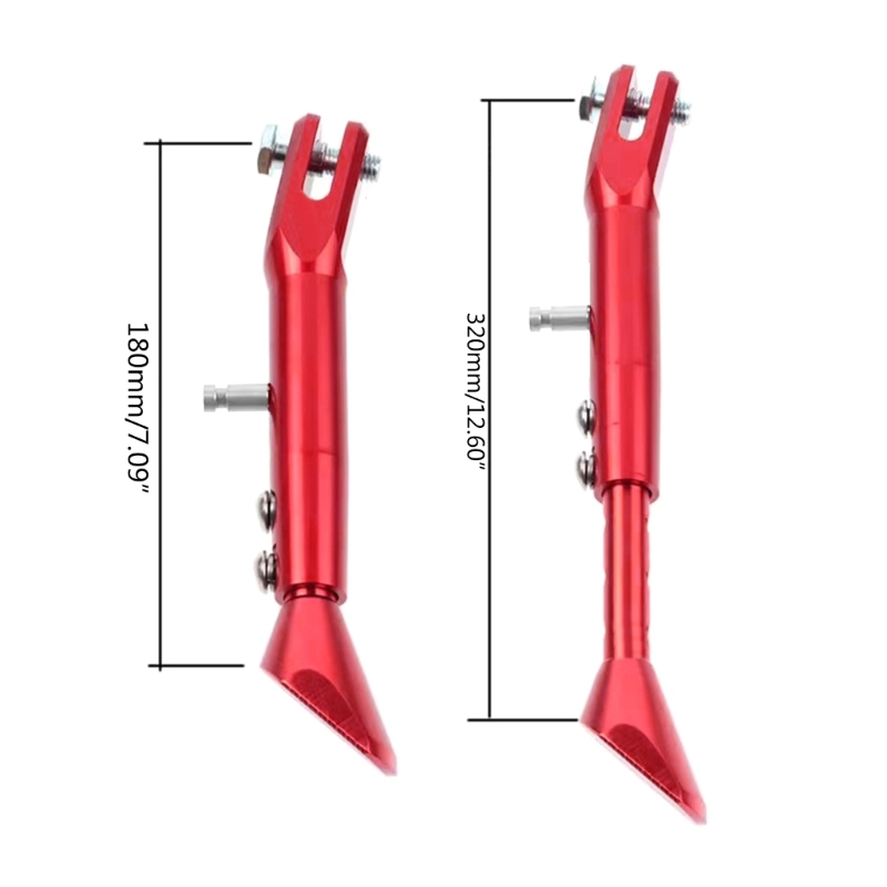 Ständer Seite Seitenständer Halter Park Rack Unterstützung Fuß für Motocross Roller E-Bike ATV G2F0N1S