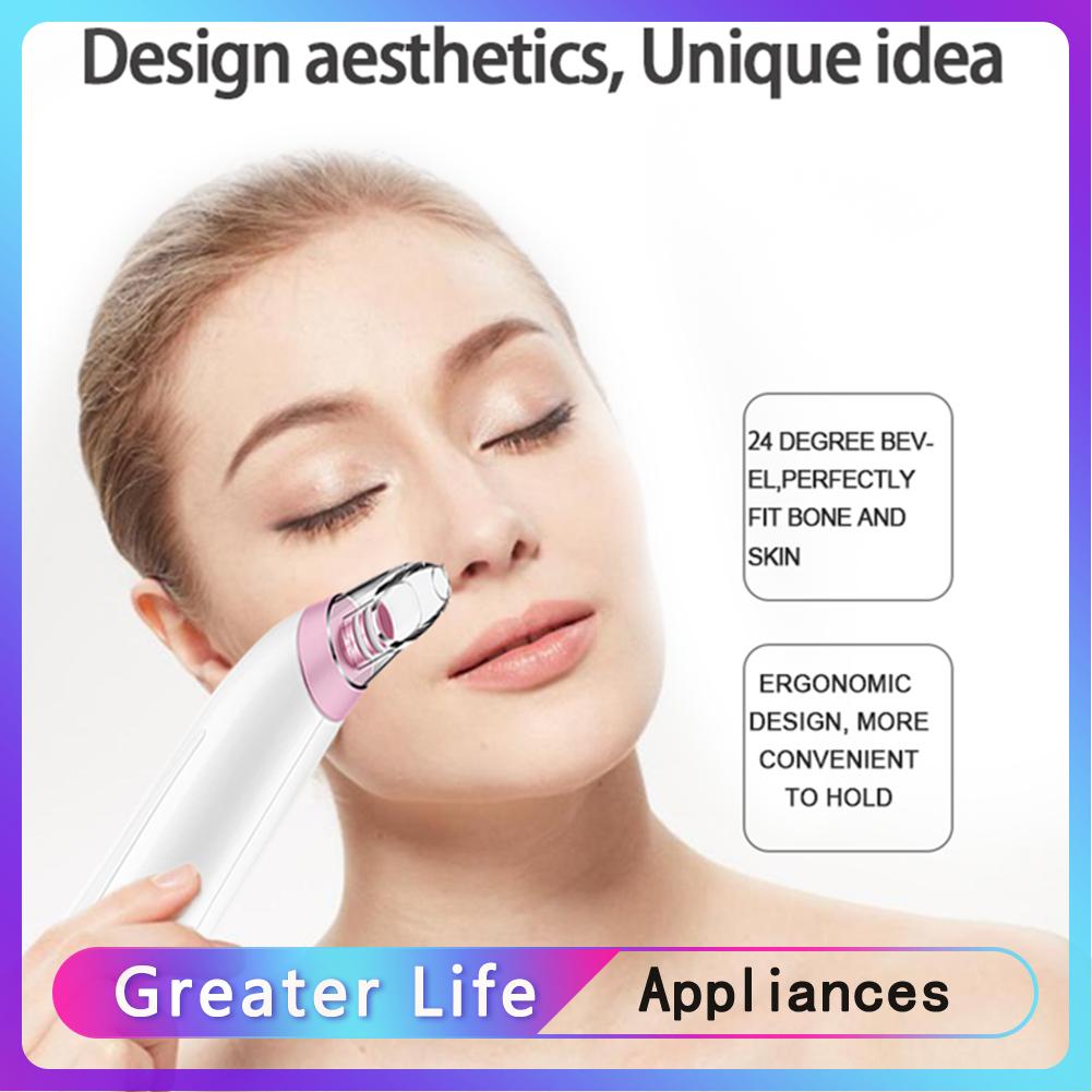 Electric Facial Blackhead Remover Vacuum Suction Skin Nose Pore Cleaner