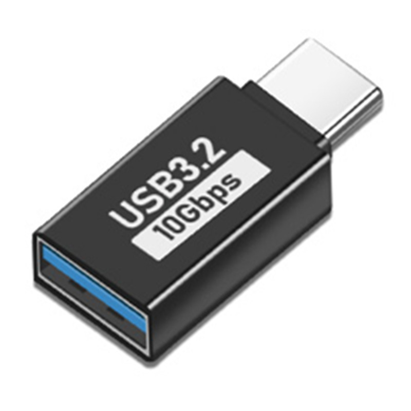Adaptador USB 3.0 a TYPE-C hembra USB 3.1 Gen 2 Unidad USB de transferencia de alta velocidad Adaptador A revolución C hembra 2.0: Verde