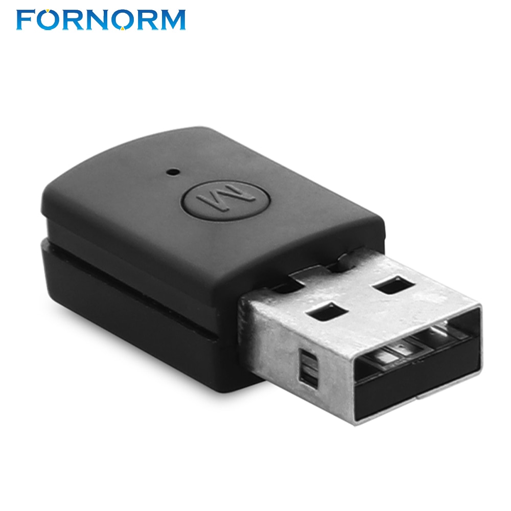 Fornorm 3.5 Mm Usb Adapter Bluetooth 4.0 Dongle Edr Usb Voor PS4 Stabiele Prestaties Bluetooth Headsets Met Man-vrouw kabel