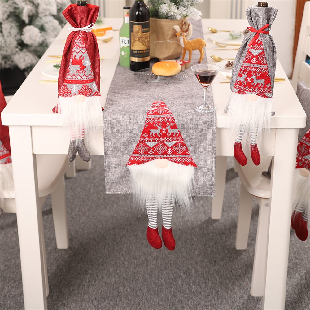Brand Christmas Grid Cotton linen Table Runner For Family Dinners Table flag Indoor Outdoor Parties Use