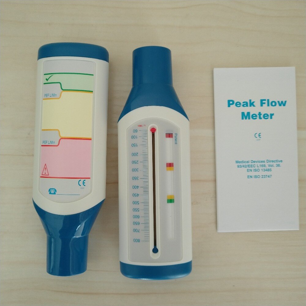 Draagbare Spirometer Piek Snelheid Meter Expiratoire Peak Flow Meter Voor Monitoring Lung Ademhaling Functie Volwassen/Kinderen